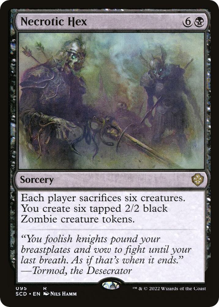 Necrotic Hex 95 (Starter Commander Decks) 