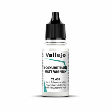 Vallejo - Auxiliaries - Polyurethane Matt Varnish 18ml
