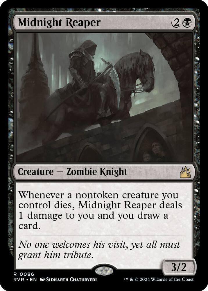 Midnight Reaper 86/291 (Ravnica Remastered)  - Foil