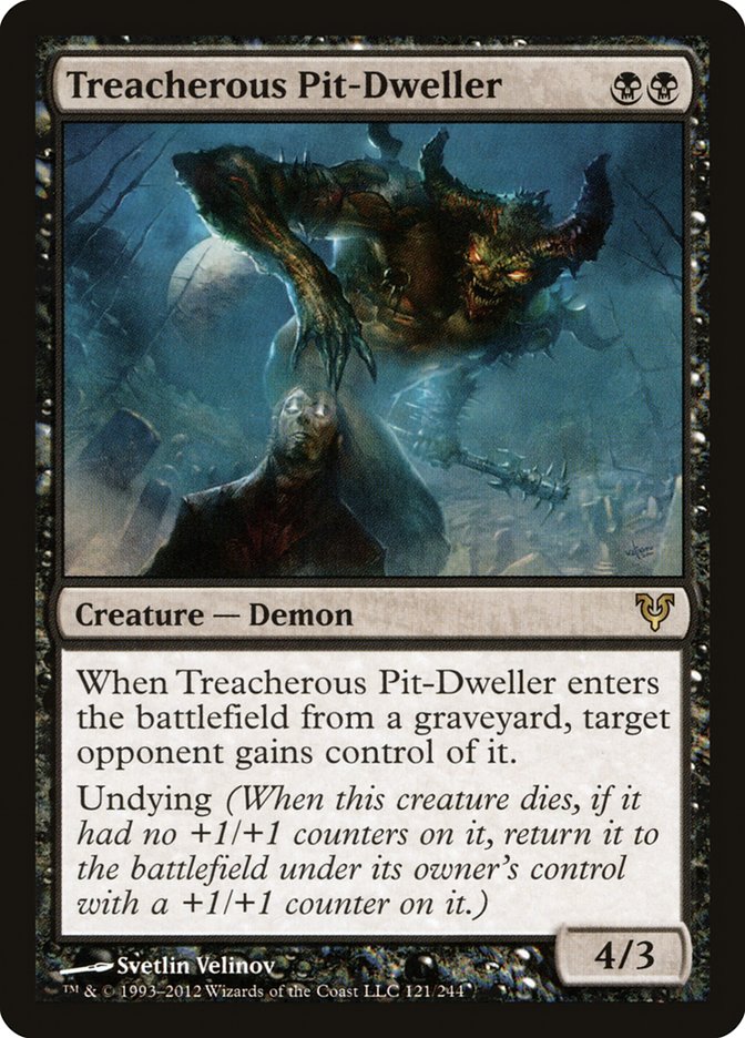 Treacherous Pit-Dweller 121/244 (Avacyn Restored) 