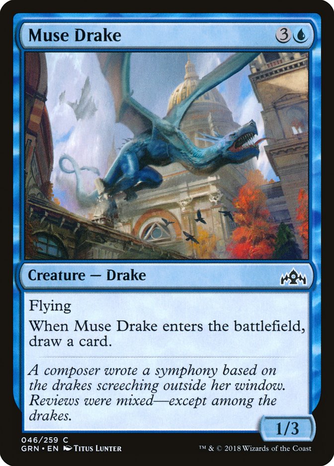 Muse Drake 46/259 (Guilds of Ravnica) 