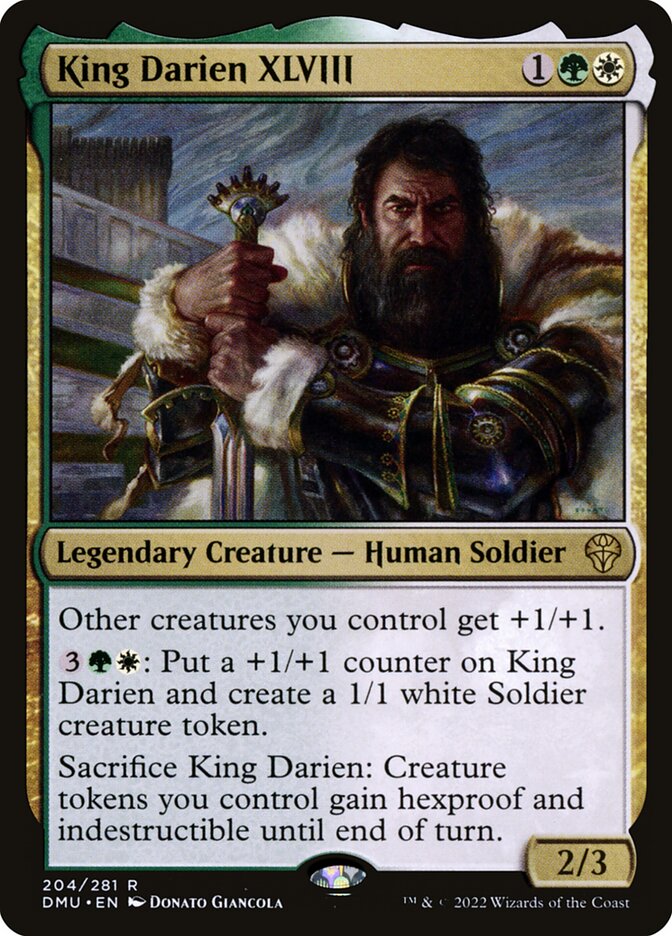 King Darien XLVIII 204 (Dominaria United)  - Foil