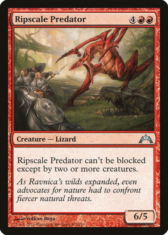 Ripscale Predator 103/249 (Gatecrash)  - Foil