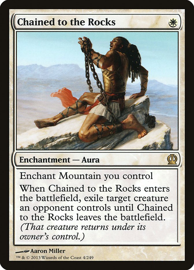 Chained to the Rocks 4/249 (Theros) 