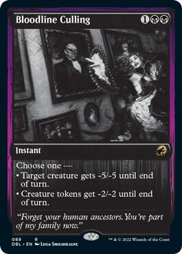 Bloodline Culling 89/534 (Innistrad: Double Feature) 