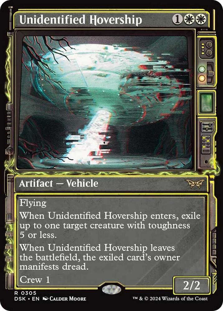 Unidentified Hovership 305/286 (Duskmourn: House of Horror)  - Showcase