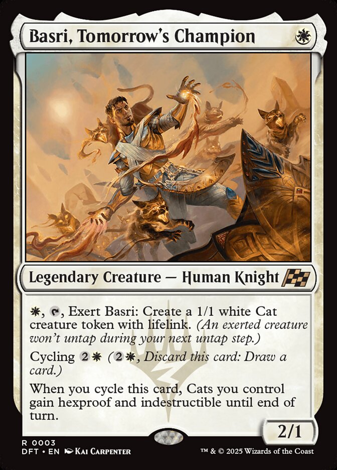 Basri, Tomorrow's Champion 3/291 (Aetherdrift) 