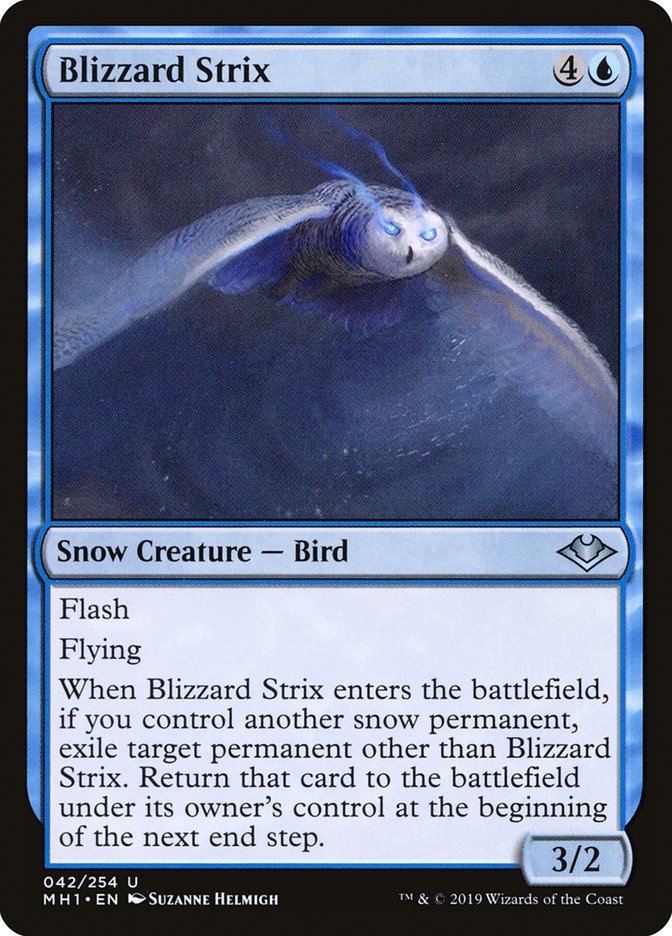 Blizzard Strix 42/254 (Modern Horizons) 