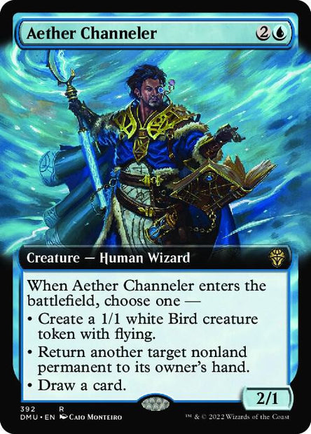 Aether Channeler Extended Art (Dominaria United)  - undefined
