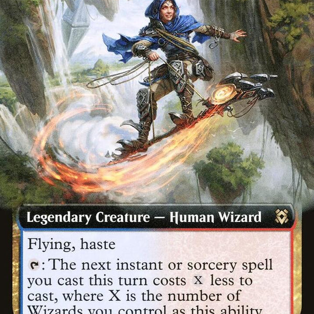 Kaza, Roil Chaser 367/280 (Zendikar Rising)  - Extended Art