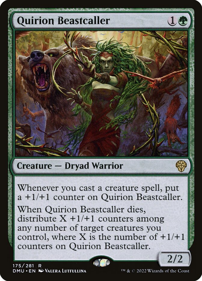 Quirion Beastcaller 175/281 (Dominaria United) 