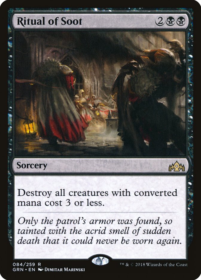Ritual of Soot 84 (Guilds of Ravnica) 