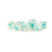 Fanroll: 16mm Resin Poly Dice Set: Snowflake Dice