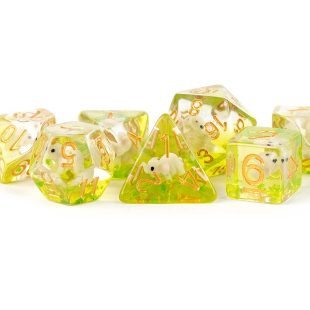 Fanroll: 16mm Resin Poly Dice Set: Elephant Dice