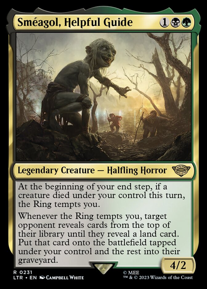 Sméagol, Helpful Guide 231/281 (Universes Beyond: The Lord of the Rings: Tales of Middle-earth) 