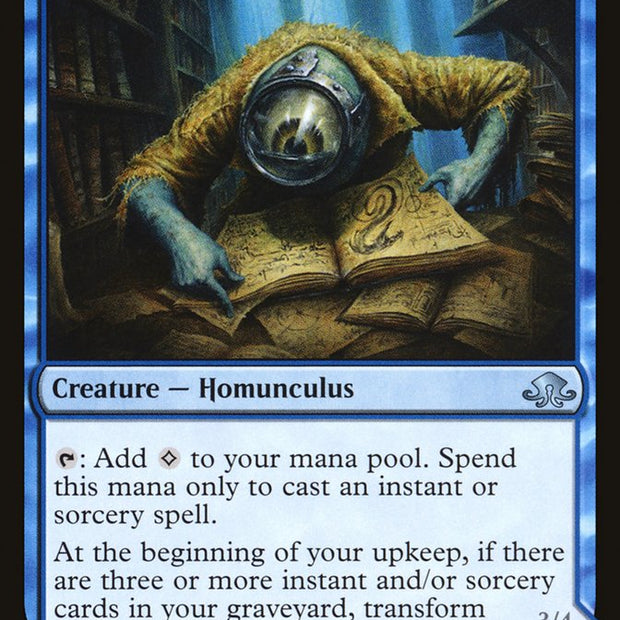 Curious Homunculus // Voracious Reader 54/205 (Eldritch Moon) 