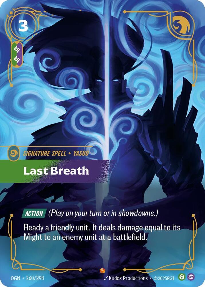 Last Breath 260/298 (Origins)  - Foil