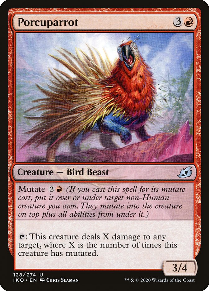 Porcuparrot 128 (Ikoria: Lair of Behemoths) 
