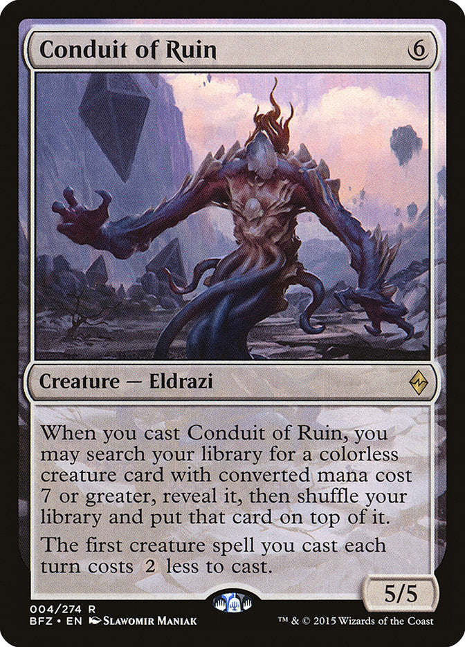 Conduit of Ruin 4 (Battle for Zendikar) 
