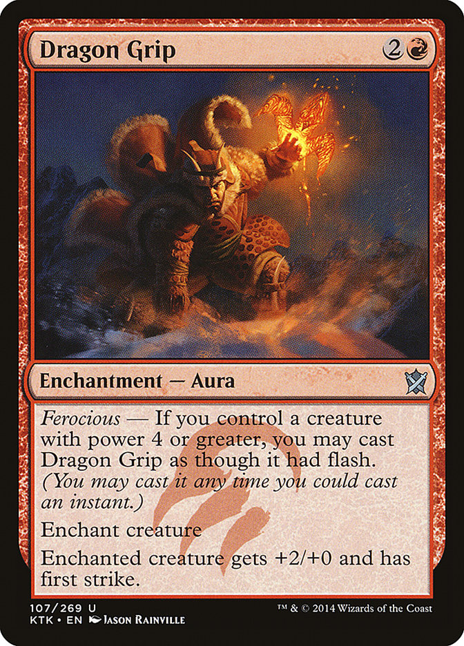 Dragon Grip 107/269 (Khans of Tarkir) 