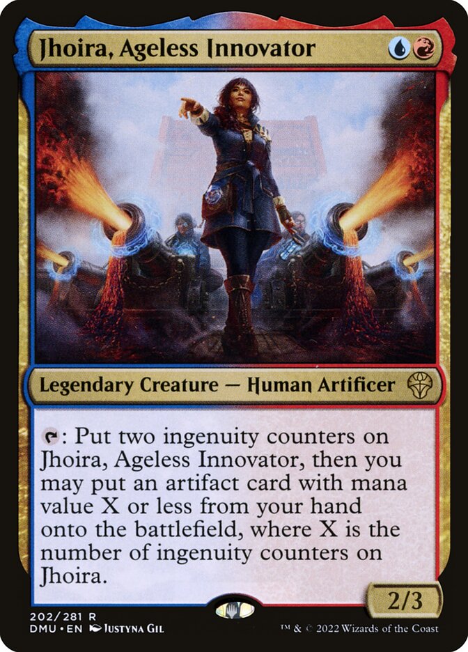Jhoira, Ageless Innovator 202/281 (Dominaria United) 