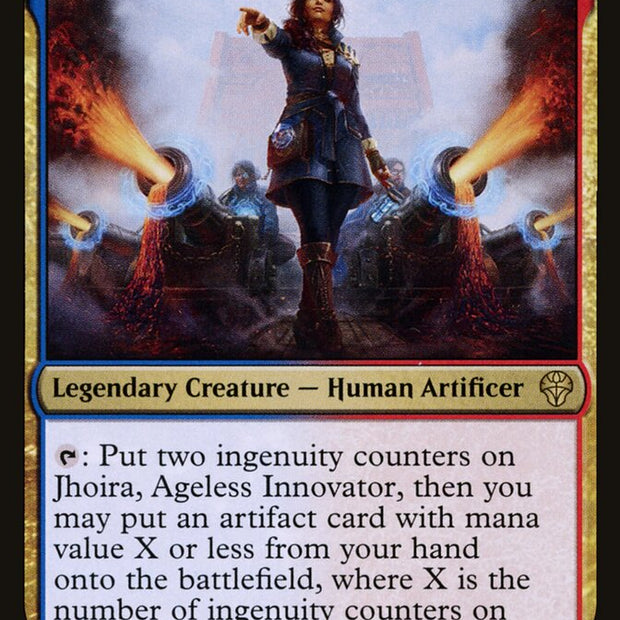 Jhoira, Ageless Innovator 202/281 (Dominaria United) 