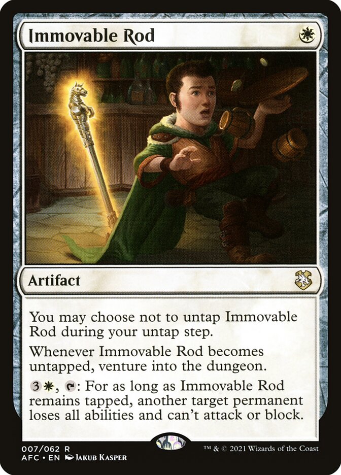 Immovable Rod 7 (Commander: Adventures in the Forgotten Realms) 