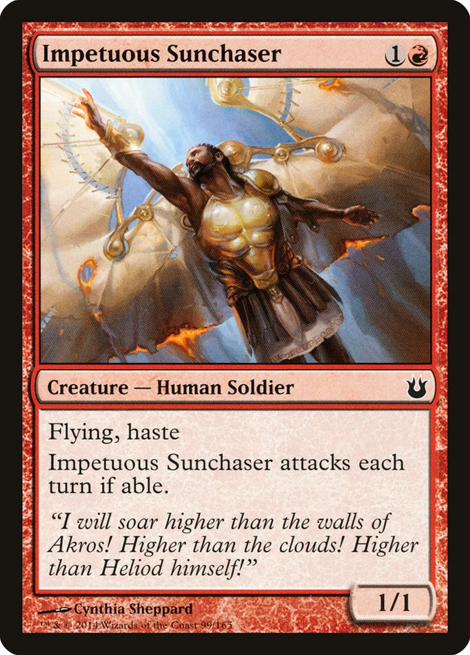Impetuous Sunchaser 99/165 (Born of the Gods) 
