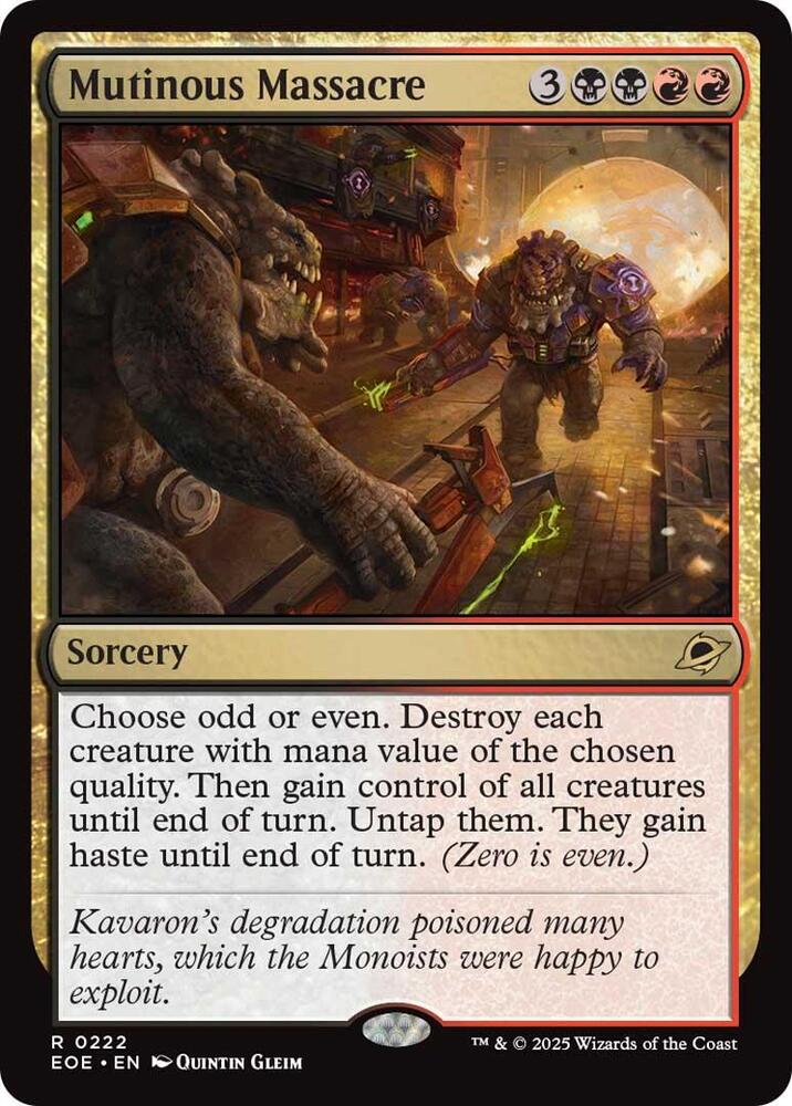 Mutinous Massacre 222 (Edge of Eternities) 