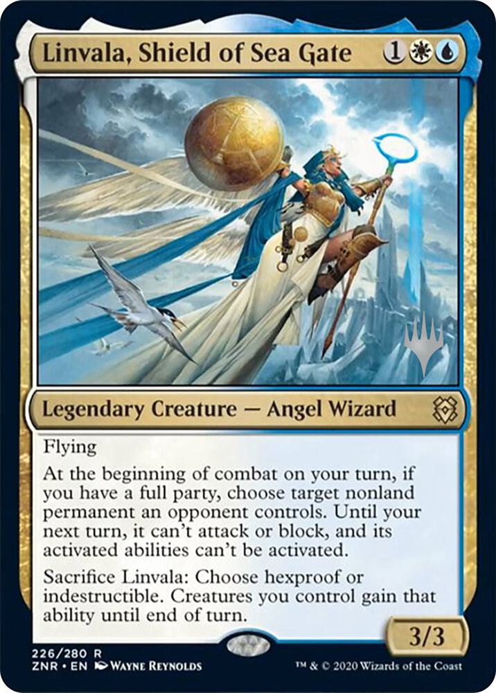 Linvala Shield of Sea Gate 226 (Promo Pack: Zendikar Rising) 