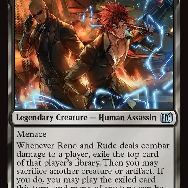 Reno and Rude (FINAL FANTASY)  - Foil