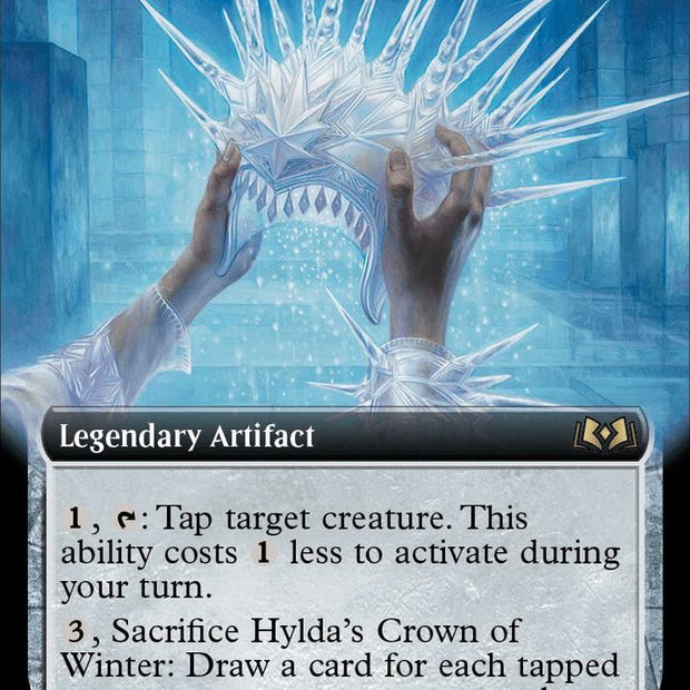 Hylda's Crown of Winter 367/276 (Wilds of Eldraine)  - Extended Art
