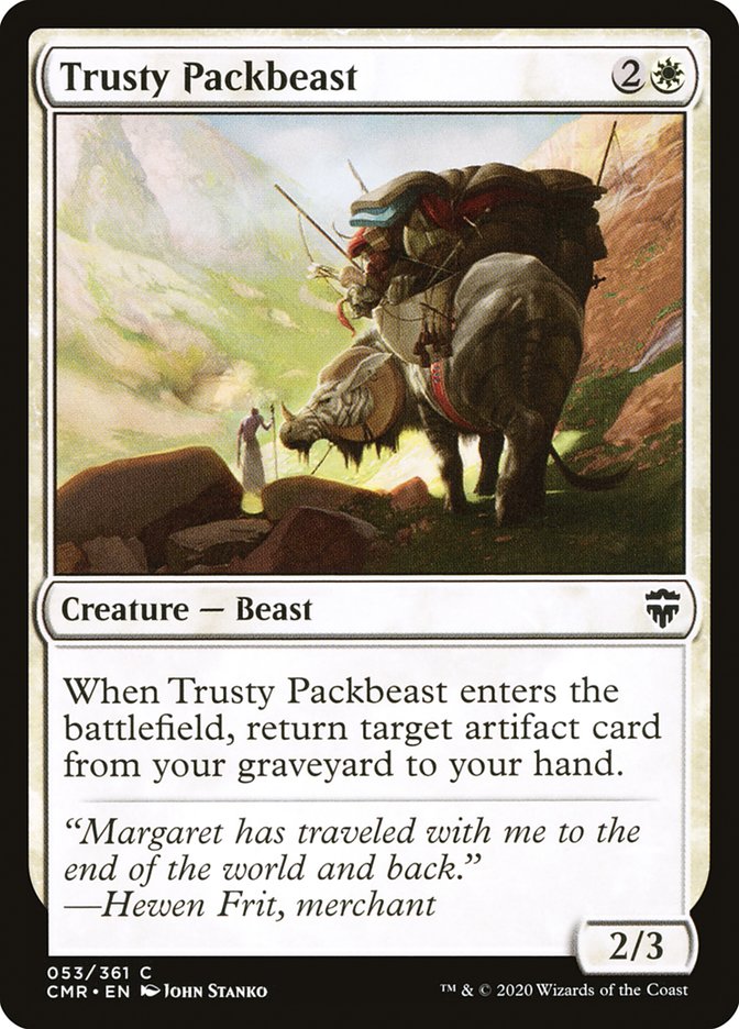 Trusty Packbeast 53 (Commander Legends)  - Foil
