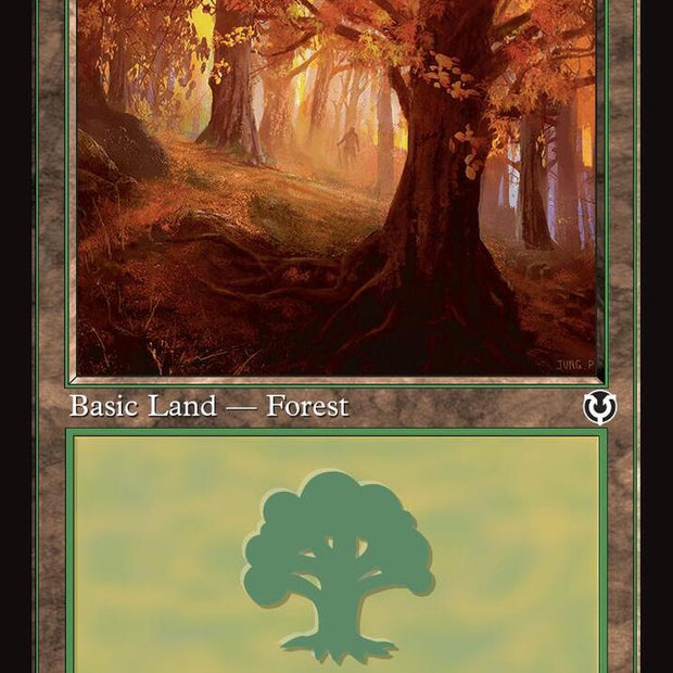 Forest 296 (Innistrad Remastered)  - Retro Foil