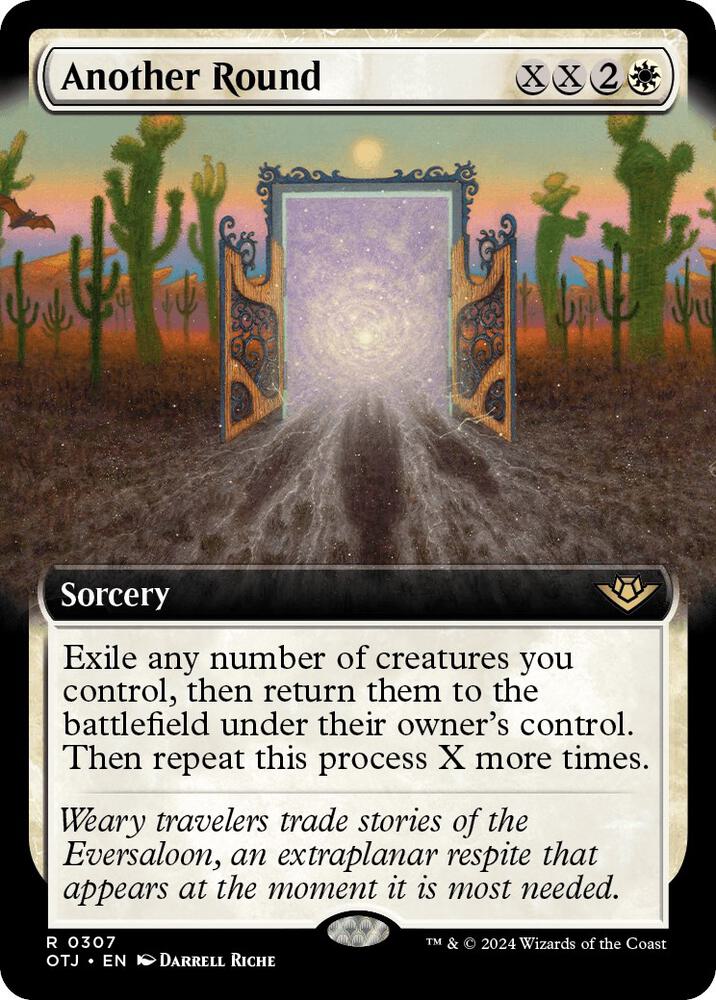 Another Round 307/286 (Outlaws of Thunder Junction)  - Extended Art