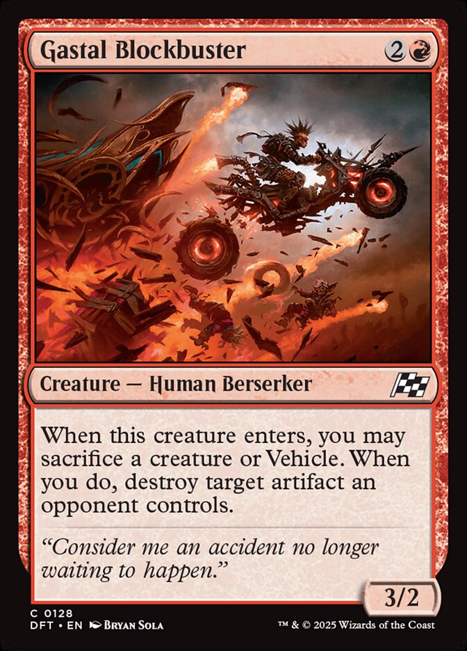 Gastal Blockbuster 128/291 (Aetherdrift) 