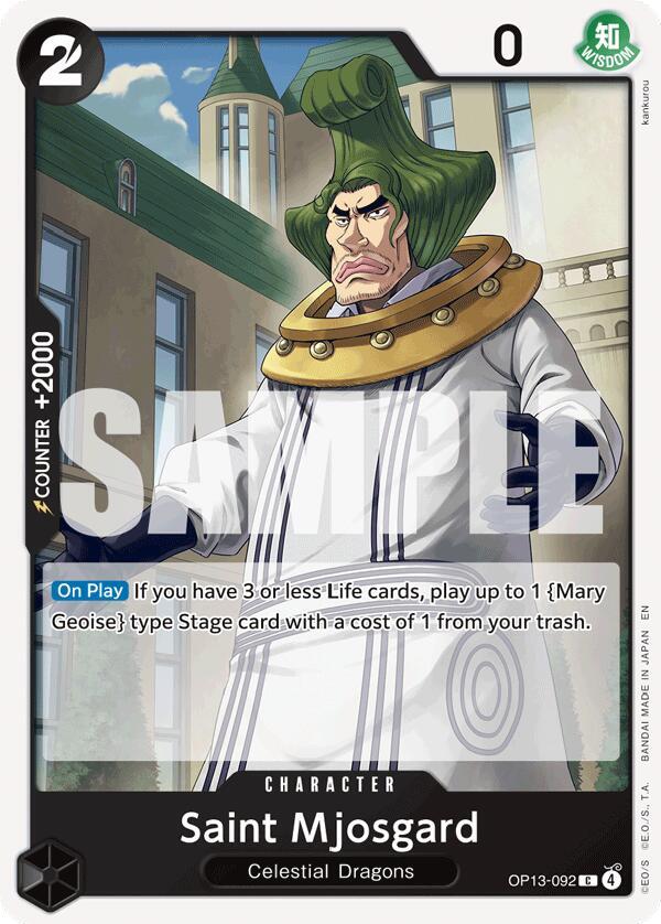 Saint Mjosgard OP13-092 (Carrying On His Will) 
