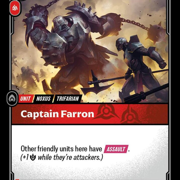 Captain Farron (Origins)  - Foil