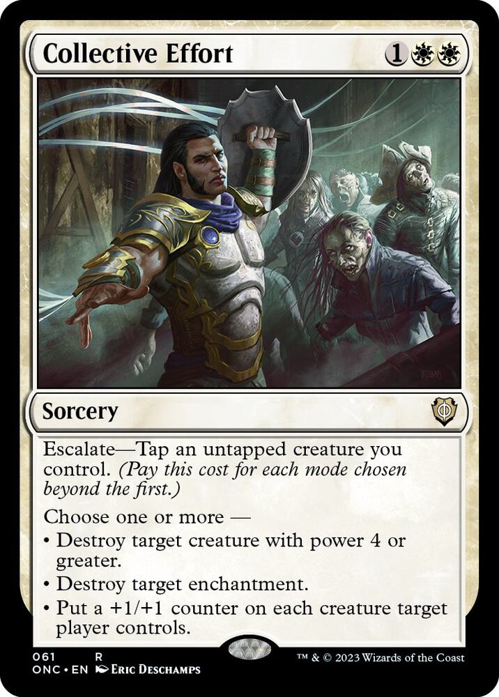 Collective Effort 61/28 (Commander: Phyrexia: All Will Be One) 
