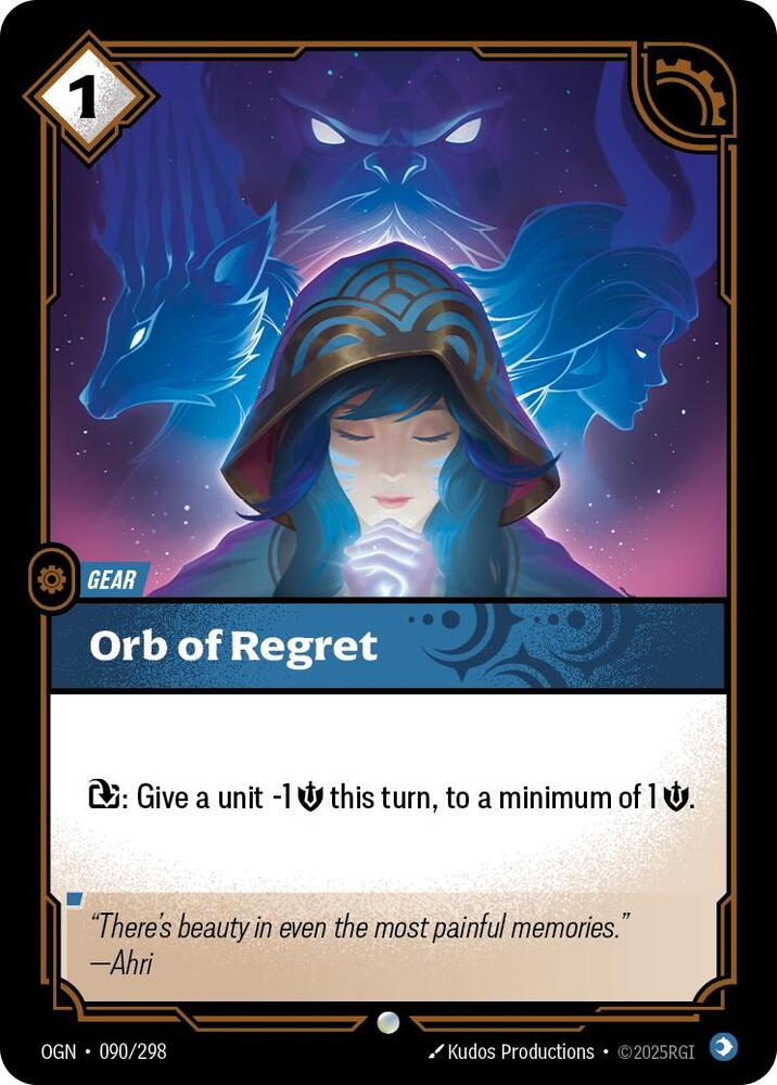Orb of Regret 90/298 (Origins)  - Foil