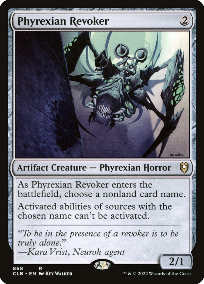 Phyrexian Revoker 868/361 (Commander Legends: Battle for Baldur's Gate) 