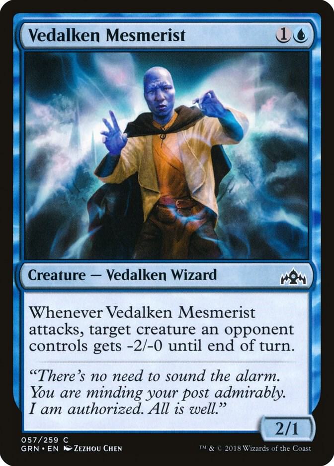 Vedalken Mesmerist 57/259 (Guilds of Ravnica) 