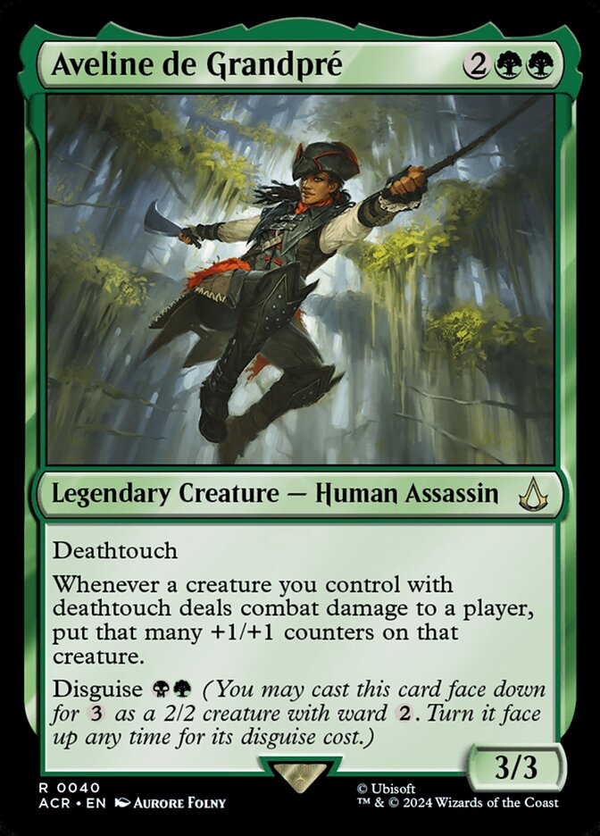 Aveline de Grandpré 40 (Universes Beyond: Assassin's Creed)  - Foil