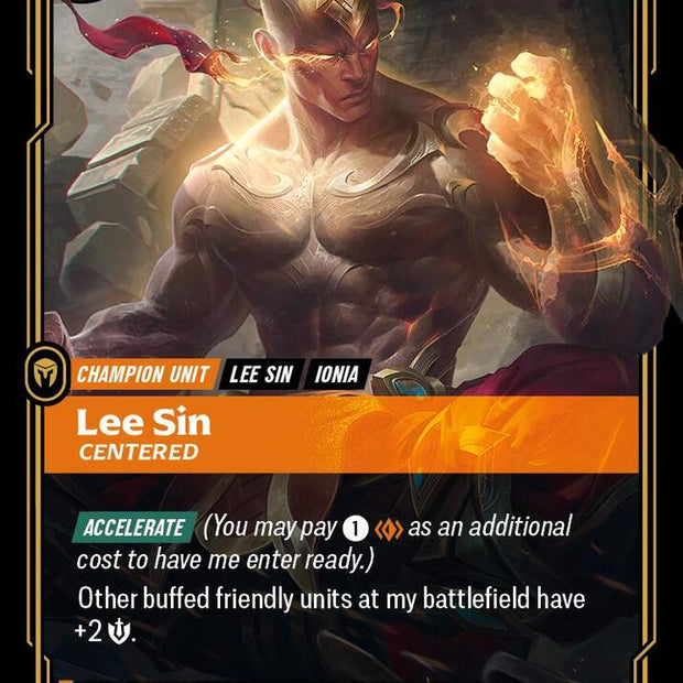Lee Sin - Centered 151a/298 (Origins)  - Foil