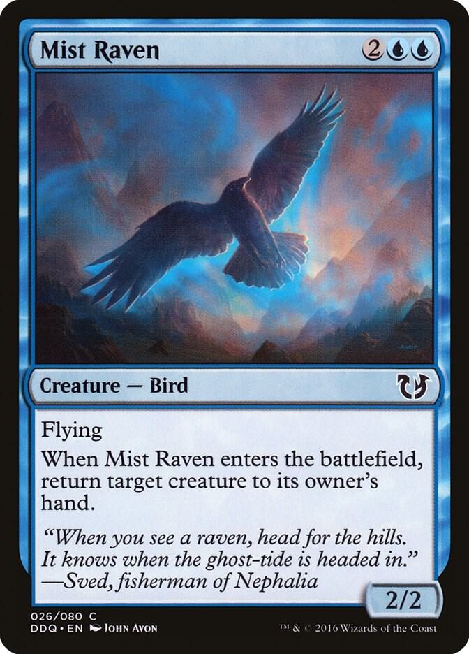 Mist Raven 26/80 (Duel Decks: Blessed vs. Cursed) 