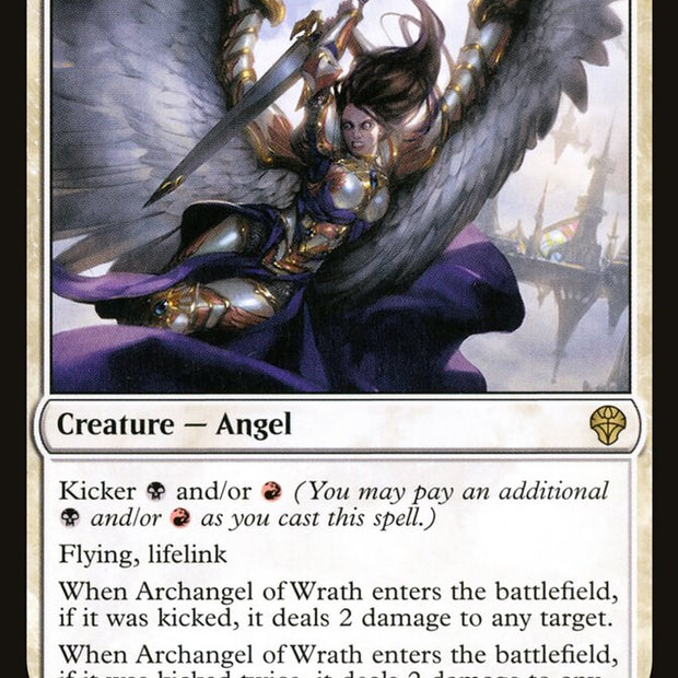 Archangel of Wrath 3 (Dominaria United)  - Foil