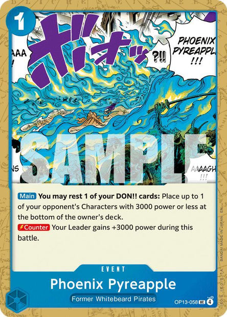 Phoenix Pyreapple OP13-058 (Carrying On His Will) 