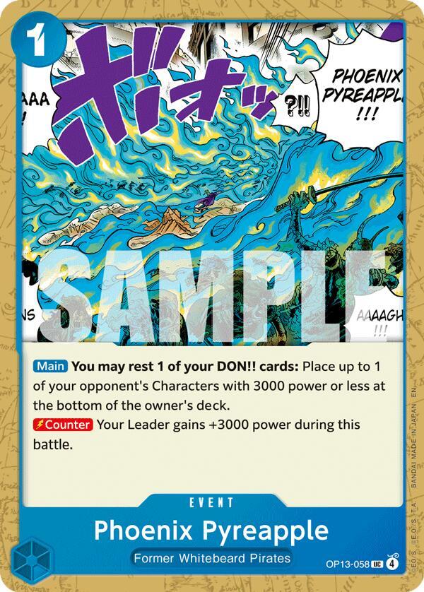 Phoenix Pyreapple OP13-058 (Carrying On His Will) 