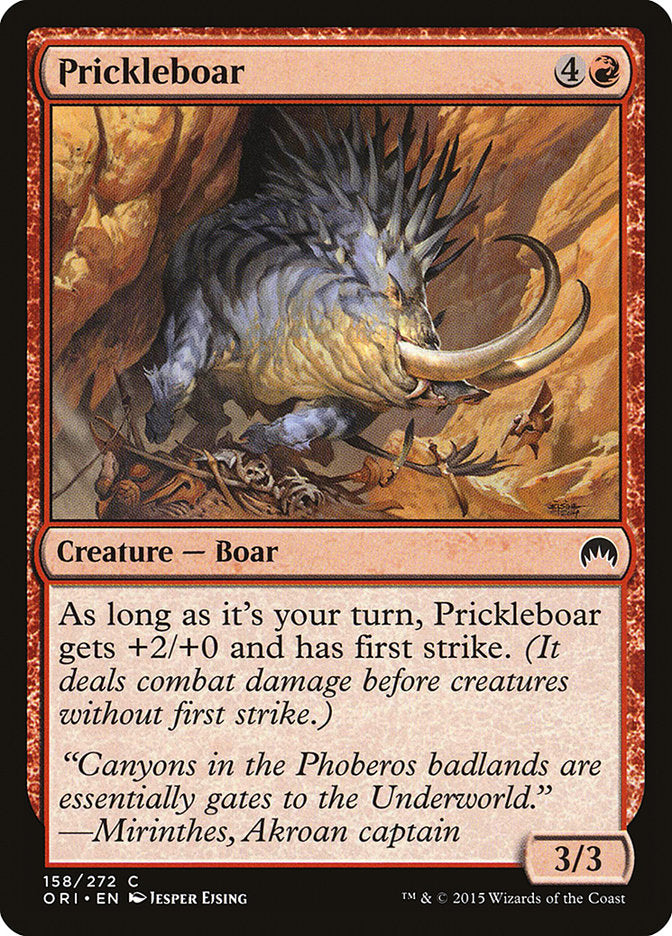 Prickleboar 158/272 (Magic Origins) 