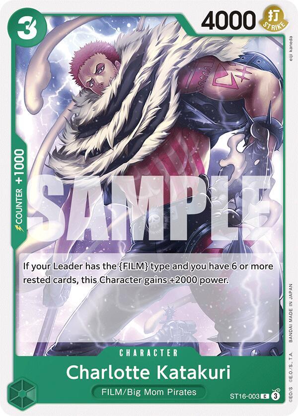Charlotte Katakuri ST16-003 (Starter Deck 16: GREEN Uta) 